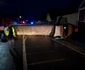 Imagini de coşmar pe DN 14 în Axente Sever - Sibiu în urma coliziunii dintre un TIR şi o maşină o persoană a murit Foto Adevărul