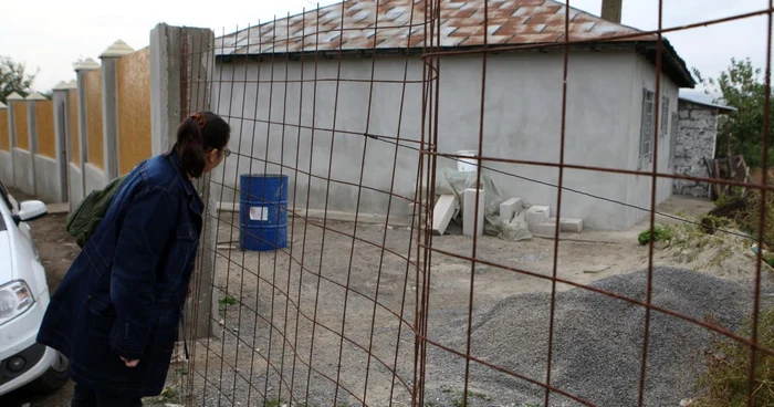 Casa poştăriţei din Satu Nou, în construcţie