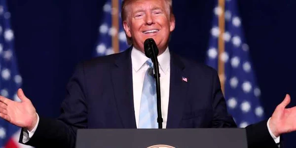 Creştinii evanghelici participă la evenimentul de campanie „Evanghelici pentru Trump” organizat la King Jesus International Ministry la Miami Florida FOTO Guliver / Getty Images / Joe Raedle