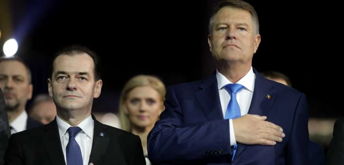Ludovic Orban şi Klaus Iohannis