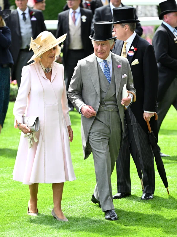 Regele Charles și Regina Camilla a doua zi, la Royal Ascot
