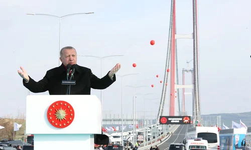 Erdogan a inaugurat cel mai lung pod suspendat din lume / VIDEO jpeg