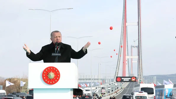 Erdogan a inaugurat cel mai lung pod suspendat din lume / VIDEO jpeg