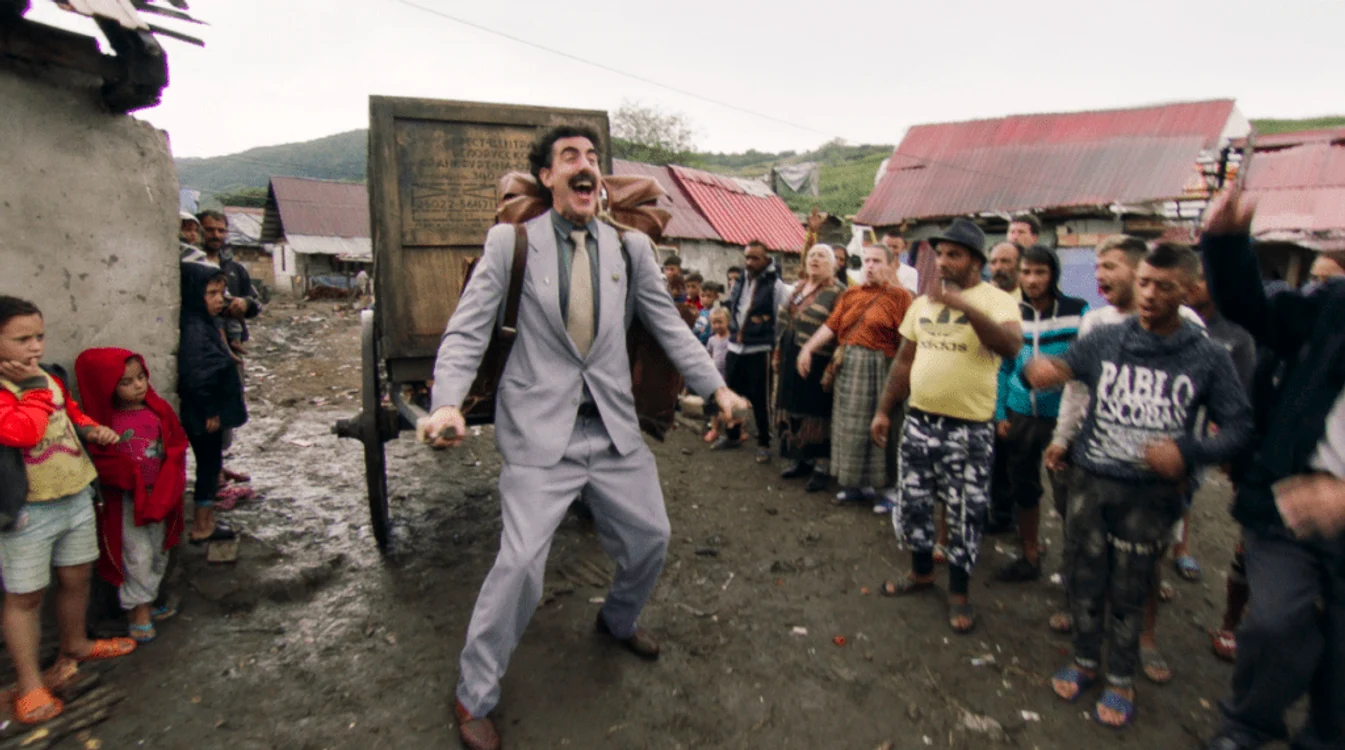 Captură film Borat 