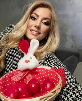 Ornela a decorat casa de Paște foto Instagram 