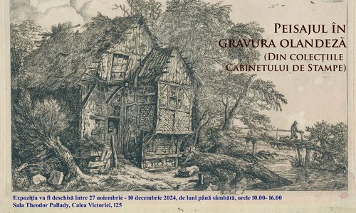 Gravuri de Rembrandt și alți peisagiști olandezi,  expuse în premieră la Biblioteca Academiei Române