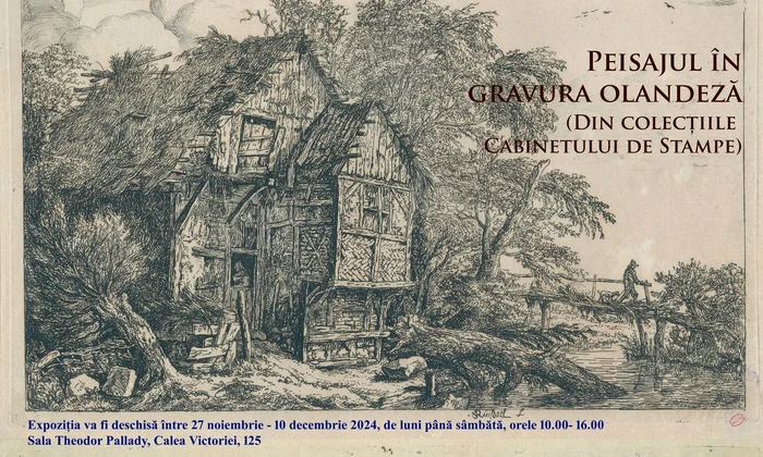 Gravuri de Rembrandt și alți peisagiști olandezi,  expuse în premieră la Biblioteca Academiei Române
