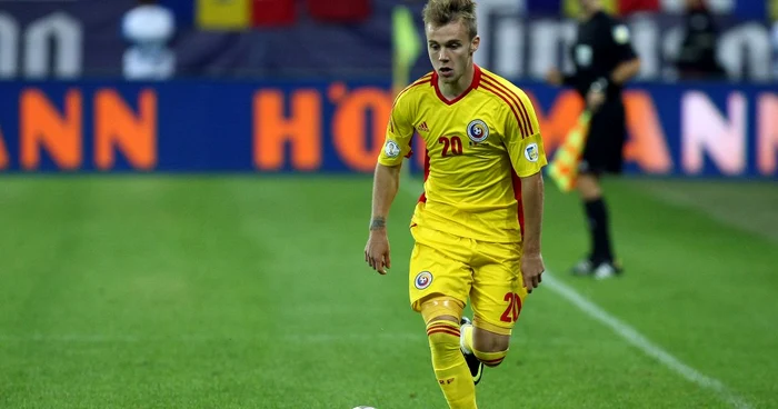 Alexandru Maxim a debutat în acest an şi la naţionala României, marcând deja două goluri