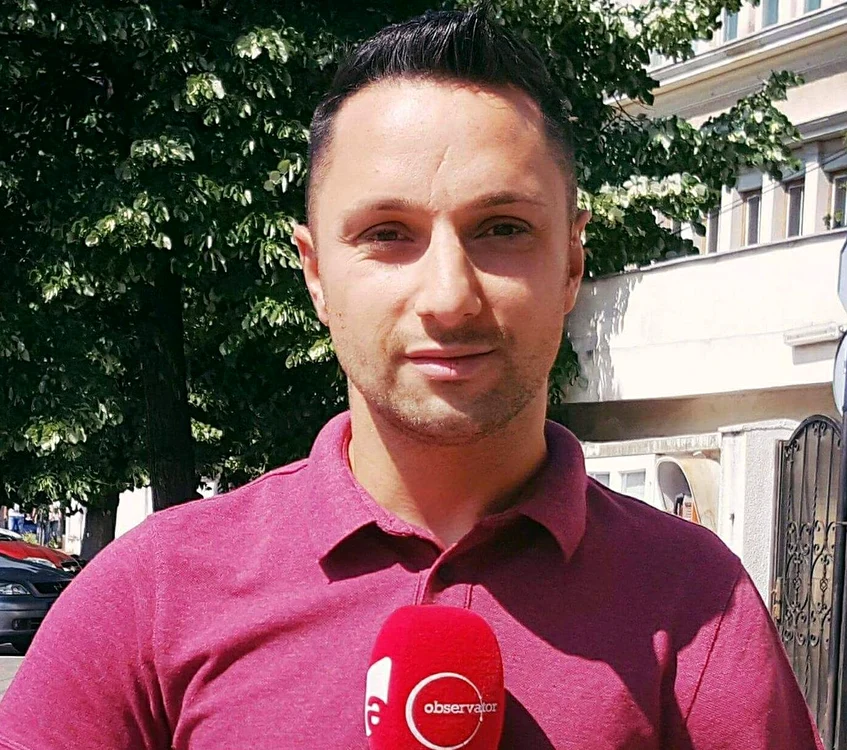 Cristi Georgescu, reporter la Observator, are o poveste de viață fascinantăfoto: arhivă personală