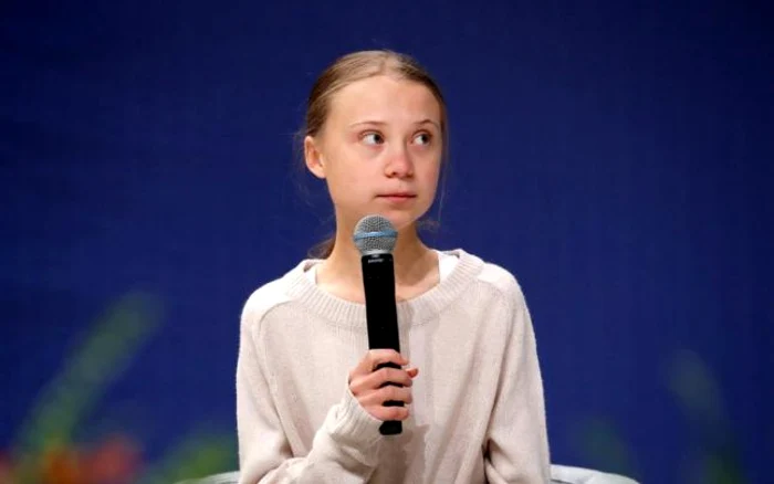 Greta Thunberg, la summitul COP25 de la Madrid FOTO EPA-EFE