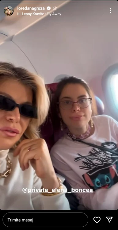 Imaginea postată de Loredana Groza pe Instagram