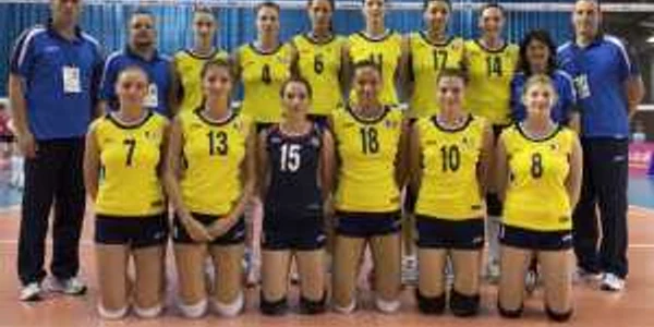 Echipa feminină de volei a României * Foto: CEV