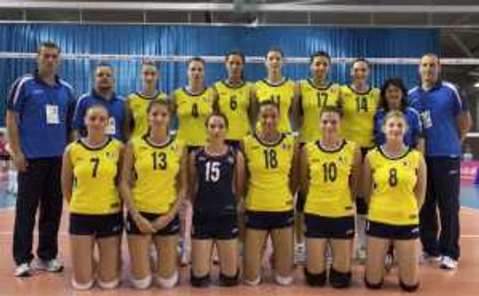 Echipa feminină de volei a României * Foto: CEV