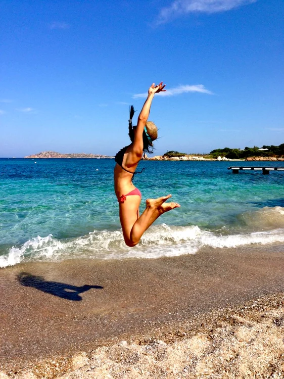 Corina Caragea a avut o vacanţă memorabilă în Italia (Foto: arhiva personală)
