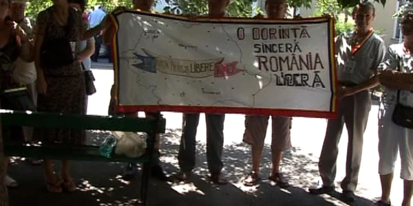 Protest anti Băsescu
