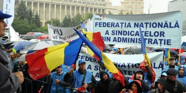 proteste sindicalisti admministratia publica foto fnsa eu