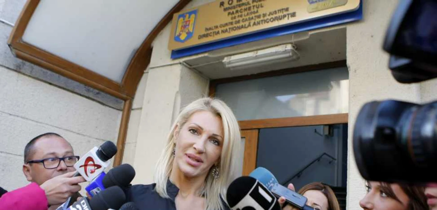 Alina Măgureanu a venit miercuri la DNA Ploieşti FOTO Eduard Enea