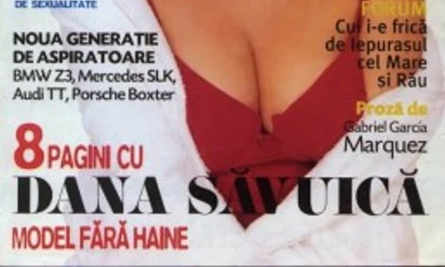 Dana Săvuică a fost pe coperta primului număr Playboy România, noiembrie 1999 jpeg