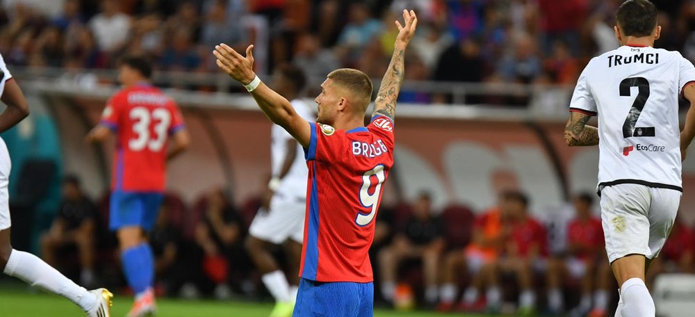 Liga Europa: FCSB tremură ca varga, înaintea returului cu Drita. Antrenorul suflă și-n iaurt