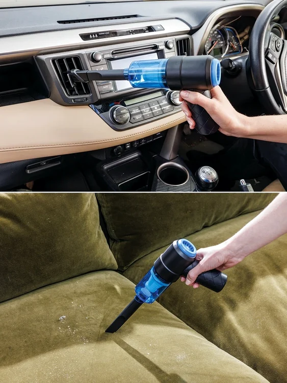 Aspirator portabil pentru aspirarea prafului din auto și a mizeriei fine din casă