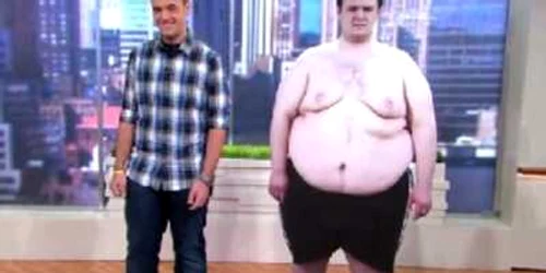 Alex a slăbit 100 de kilograme