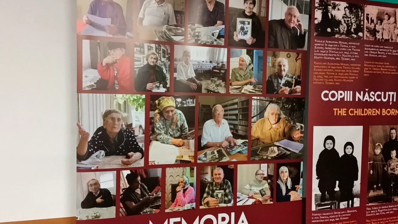Expoziția Copilăria în Gulag cu supraviețuitorii rusificării din Basarabia Foto Daciana Stoica