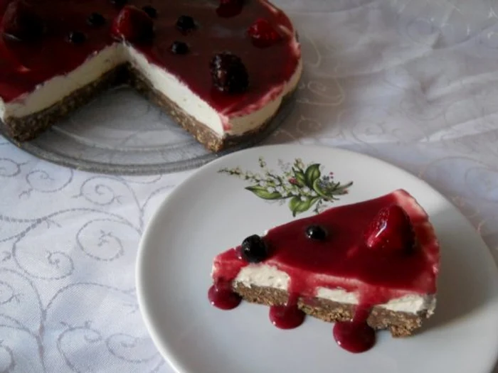 Cheesecake cu portocală