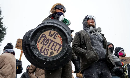 Proteste anti ICE în statul Minnesota FOTO EPA EFE