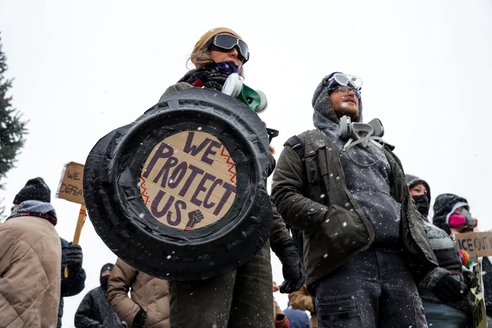 Protestatarii împotriva ICE din Minnesota/FOTO: EPA-EFE