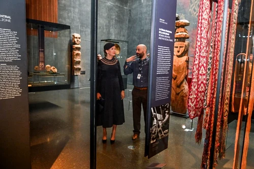 Mathilde a Belgiei, în vizită în Chile, Instagram