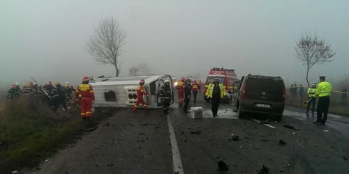 Accident DN2 Sindrilita FOTO ISU