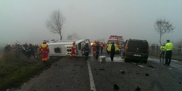Accident DN2 Sindrilita FOTO ISU