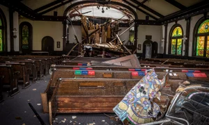 Biserica din Nashville, răvășită de furtuna nimicitoare jpeg