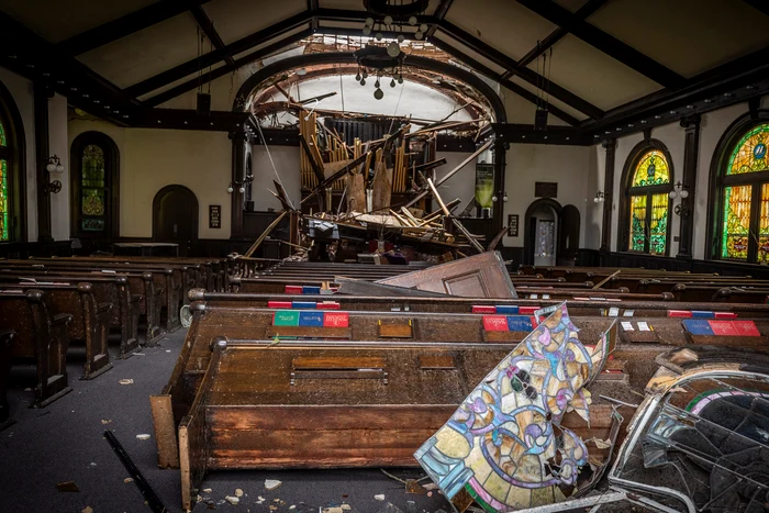 Biserica din Nashville, răvășită de furtuna nimicitoare