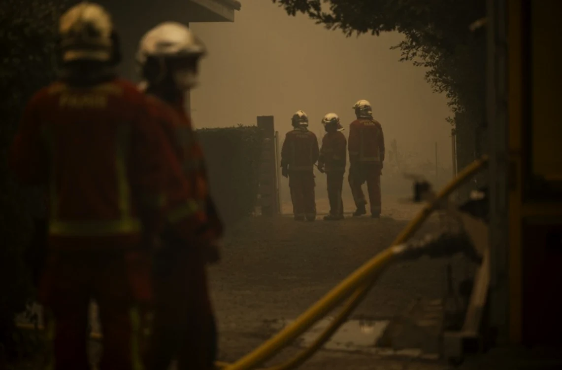Incendiile au făcut ravagii în Franța și Spania FOTO AFP