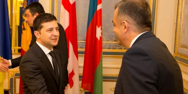 Volodimir Zelenski si Ion Chicu gov.md