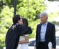 Harrison și Calista, alături de proaspătul absolvent Liam Foto: profimedia