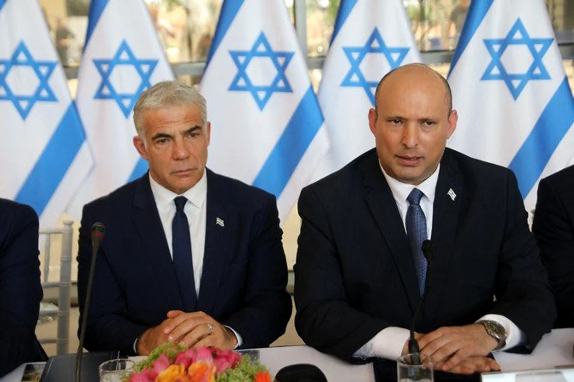 Naftali Bennett și Yair Lapid FOTO: X