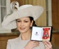 Catherine Zeta-Jones, decorată la Buckingham în 2012