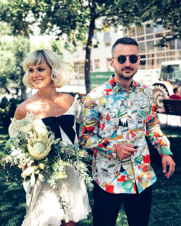 Ioana şi Ducu s-au cununat civil pe 13 septembrie 