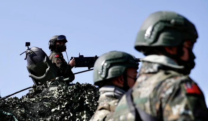 O dronă militară chineză a fost detectată de armata taiwaneză FOTO EPA EFE