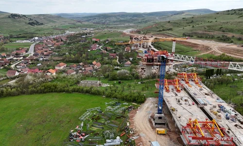 Șantier  Autostrada Transilvania, zona Viaductul Nădășelu  Foto Daniel Guță ADEVĂRUL (11) jpg