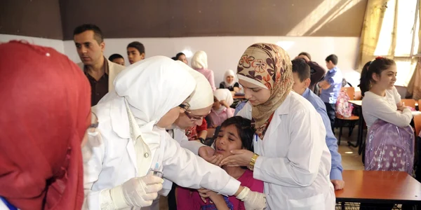 Campanie de vaccinare impotriva poliomielitei