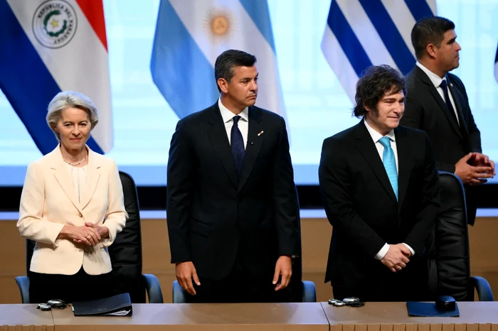 A fost semnat acordul UE–Mercosur FOTO: AFP