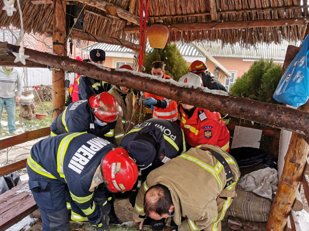 Salvatorii au intervenit de urgenţă: FOTO: ISU Bacău