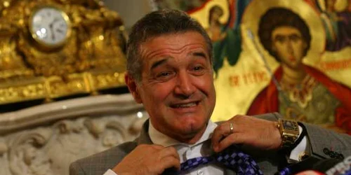 Finanţatorul echipei Steaua, Gigi Becali