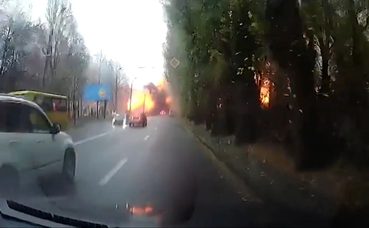 Armata rusă atacă zone rezidențiale FOTO Captură video
