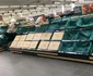 Rafturi goale în UK - legume și fructe raționalizate în supermarketurile din Marea Britanie FOTO Profimedia