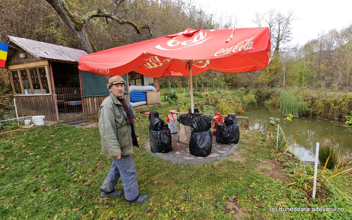 Dorel spune că a găsit în Mada un colț de rai. Foto: Daniel Guță. ADEVĂRUL