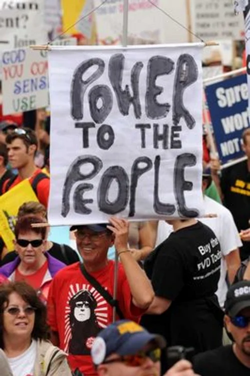 
    FOTO Protest anti-Obama la Washington!  